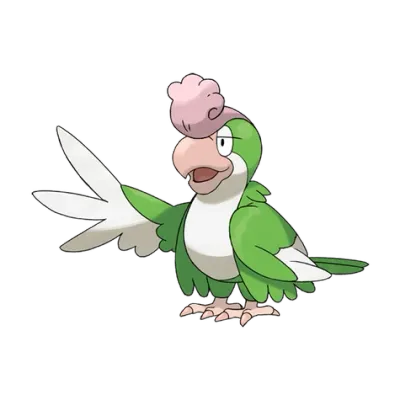 노말/비행 타입 포켓몬 시비꼬 이로치의 이미지