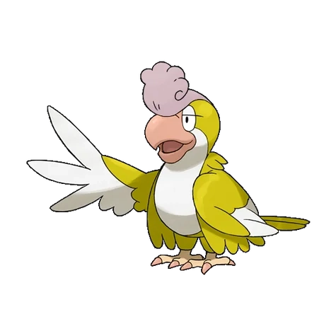 노말/비행 타입 포켓몬 시비꼬 이로치의 이미지