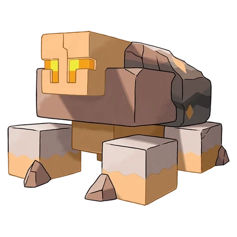 바위 타입 포켓몬 스태솔트 이로치의 이미지