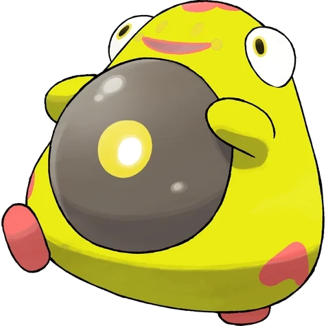 전기 타입 포켓몬 찌리배리 이로치의 이미지