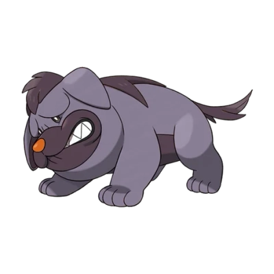 악 타입 포켓몬 오라티프 이로치의 이미지