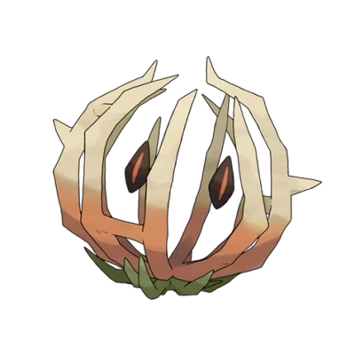 풀/고스트 타입 포켓몬 그푸리 이로치의 이미지