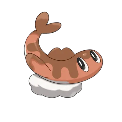 드래곤/물 타입 포켓몬 싸리용 이로치의 이미지