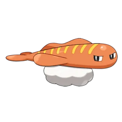 드래곤/물 타입 포켓몬 싸리용 이로치의 이미지