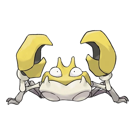 물 타입 포켓몬 크랩 이로치의 이미지