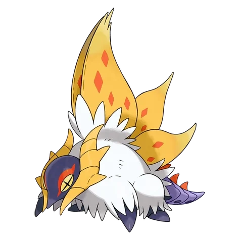 벌레/격투 타입 포켓몬 땅을기는날개 이로치의 이미지