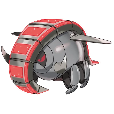 땅/강철 타입 포켓몬 무쇠바퀴 이로치의 이미지