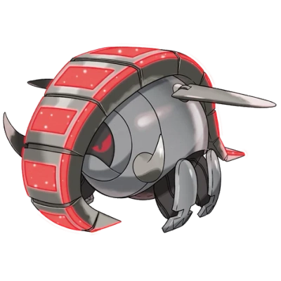 땅/강철 타입 포켓몬 무쇠바퀴 이로치의 이미지
