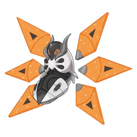 불꽃/독 타입 포켓몬 무쇠독나방 이로치의 이미지