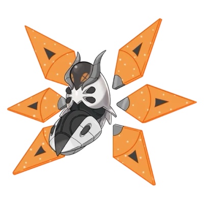 불꽃/독 타입 포켓몬 무쇠독나방 이로치의 이미지