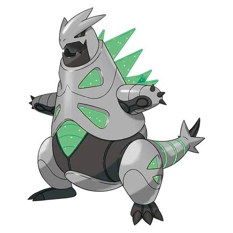 바위/전기 타입 포켓몬 무쇠가시 이로치의 이미지