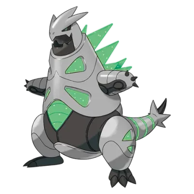 바위/전기 타입 포켓몬 무쇠가시 이로치의 이미지