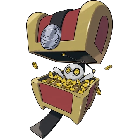 고스트 타입 포켓몬 모으령 이로치의 이미지