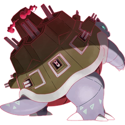 물 타입 포켓몬 거다이맥스 거북왕 거다이맥스 이로치의 이미지