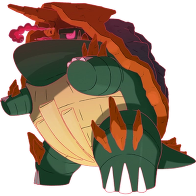 물/바위 타입 포켓몬 거다이맥스 갈가부기 거다이맥스 이로치의 이미지