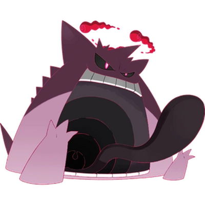 고스트/독 타입 포켓몬 거다이맥스 팬텀 거다이맥스 이로치의 이미지