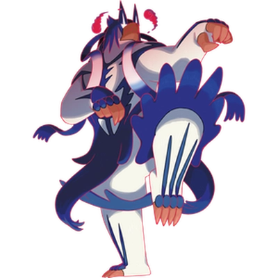 격투/악 타입 포켓몬 거다이맥스 우라오스 거다이맥스 이로치의 이미지