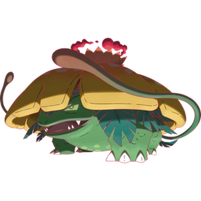 풀/독 타입 포켓몬 거다이맥스 이상해꽃 거다이맥스 이로치의 이미지